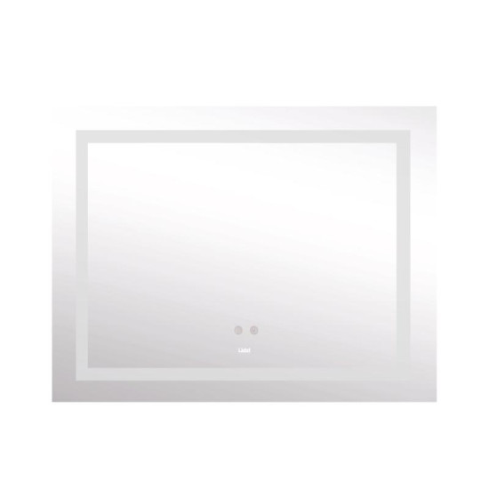 Дзеркало Lidz Kubis 1000х800 з LED-підсвічуванням Touch, з антизапотіванням, з диммером LD78LF61410080