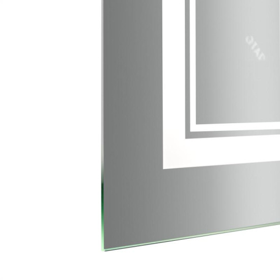 Дзеркало Qtap Cardinal 1000х800 з LED-підсвічуванням Touch, з антизапітнінням, з диммером, QT0478C10080