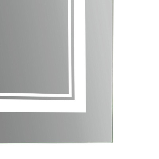 Зеркало Qtap Cardinal 700х500 с LED-подсветкой Touch, с антизапотеванием, с диммером, QT0478C5070
