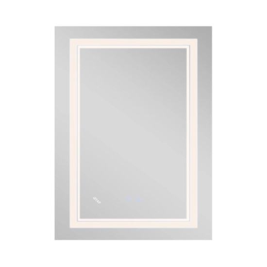 Зеркало Qtap Cardinal 600х800 с LED-подсветкой Touch, с антизапотеванием, с диммером, Reverse QT0478C6080