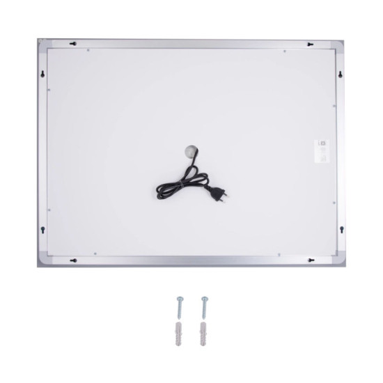 Зеркало Qtap Cardinal 600х800 с LED-подсветкой Touch, с антизапотеванием, с диммером, Reverse QT0478C6080