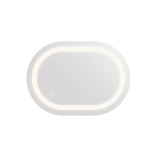 Зеркало Qtap Gemini 650х900 с LED-подсветкой Touch, с антизапотеванием, с диммером, QT2578R6590