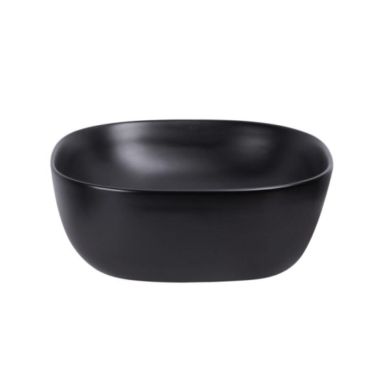 Раковина Qtap Kolibri 410x410x150 Matt black QT10112144MBMBN