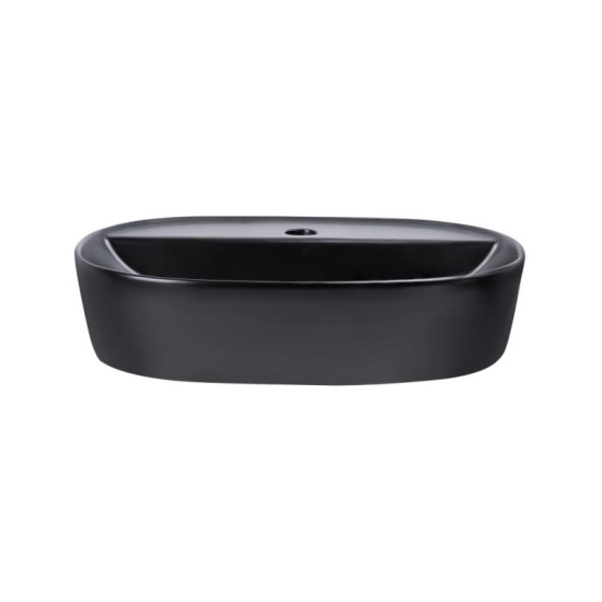 Раковина Qtap Scorpio 500x380x120 Matt black QT146533MB
