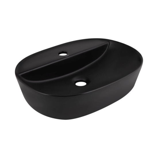 Раковина Qtap Scorpio 500x380x120 Matt black QT146533MB