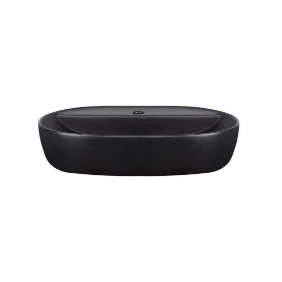 Раковина Qtap Scorpio 610x400x120 Matt black QT142203MBMBN