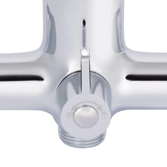 Змішувач для ванни Qtap Cardinal QTCAR260CRM45657 Chrome