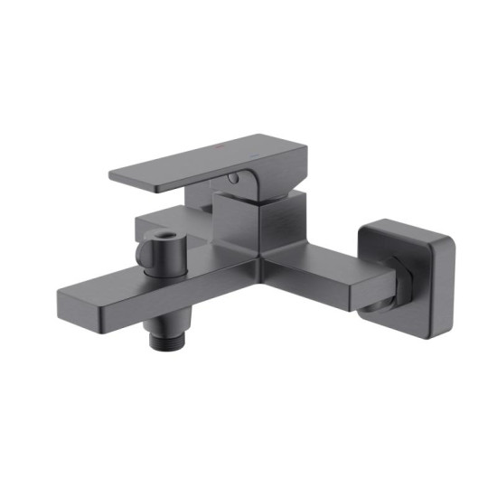 Смеситель для ванны Qtap Gemini QTGEM259GMB45684 Gunmetal Black PVD