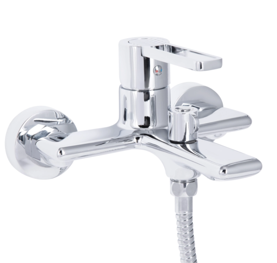 Змішувач для ванни Qtap Taurus QTTAU259CRM45661 Chrome