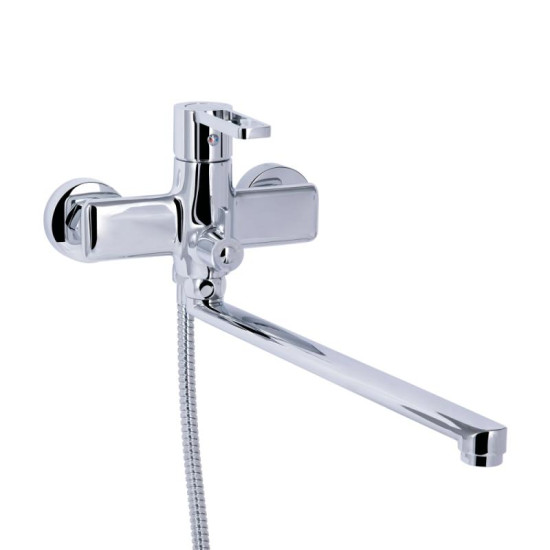 Змішувач для ванни Qtap Taurus QTTAU260CRM45663 Chrome