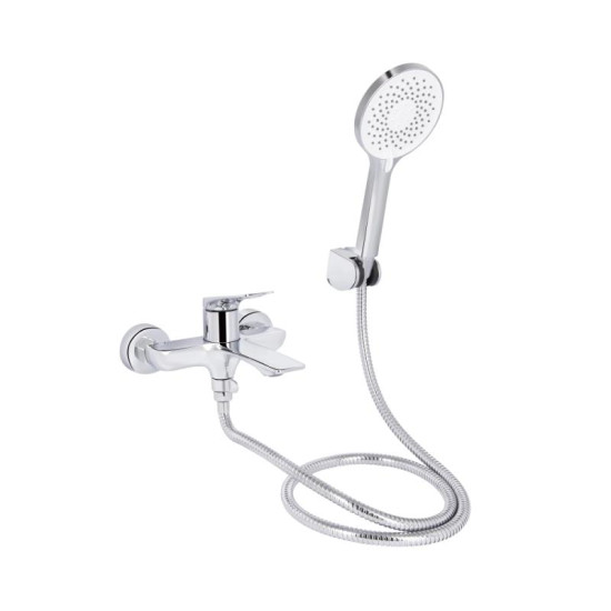 Смеситель для ванны Qtap Vlasta New QTVLA259CRM45642 Chrome