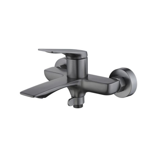Змішувач для ванни Qtap Vlasta New QTVLA259GMB45643 Gunmetal Black PVD