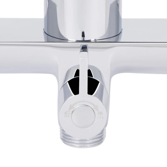 Смеситель для ванны Qtap Vlasta New QTVLA260CRM45644 Chrome