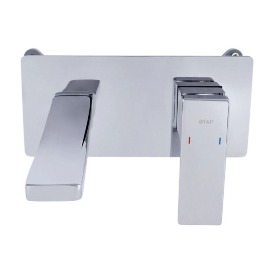 Змішувач прихованого монтажу для раковини Qtap Gemini QTGEM273CRM45693 Chrome