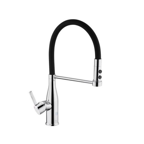 Кухонний змішувач Kroner KRP Ersel - C03111BLK (CV033804)