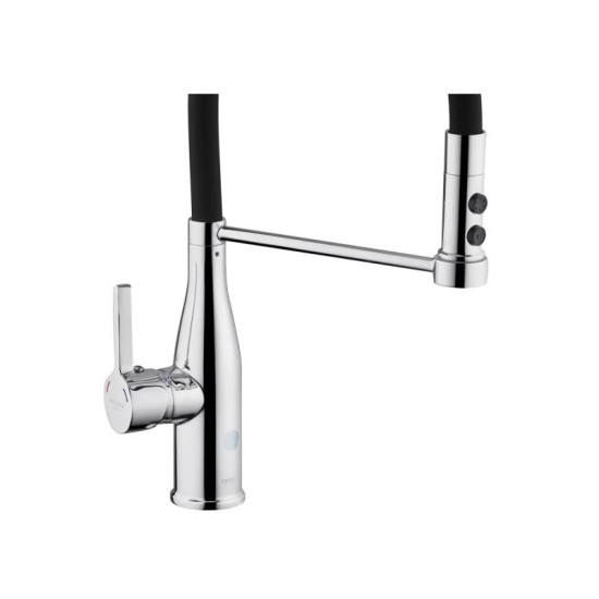 Кухонний змішувач Kroner KRP Ersel - C03111BLK (CV033804)