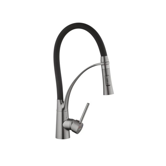 Кухонний змішувач Kroner KRP Ersel - GRP03393BLK (CV033800)