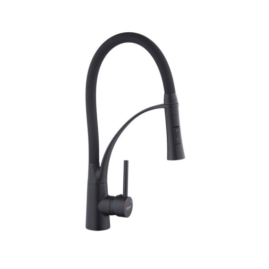 Кухонный смеситель Kroner KRP Ersel - SCH03393BLK (CV033799)