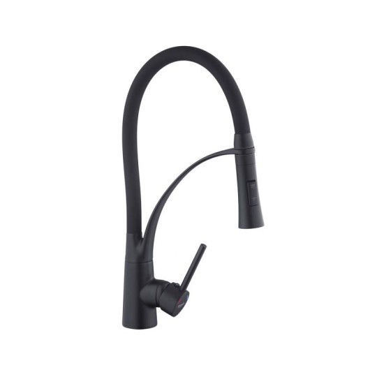 Кухонный смеситель Kroner KRP Ersel - SCH03393BLK (CV033799)