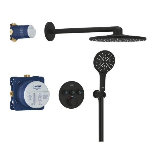 Душова система прихованого монтажу Grohe Grohtherm SmartControl Rainshower SmartActive 310 (34863KF0)