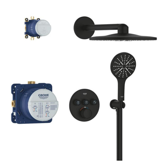 Душова система прихованого монтажу Grohe Grohtherm SmartControl Rainshower SmartActive 310 (34863KF0)