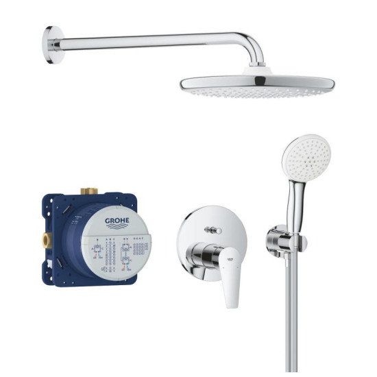 Душевая система скрытого монтажа Grohe BauEdge Tempesta 250 (25290000)