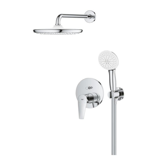 Душевая система скрытого монтажа Grohe BauEdge Tempesta 250 (25290000)