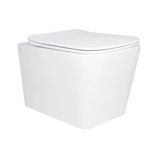 Унітаз підвісний Qtap Tern Ultra Quiet Soft-Close WHITE QT17332303AW