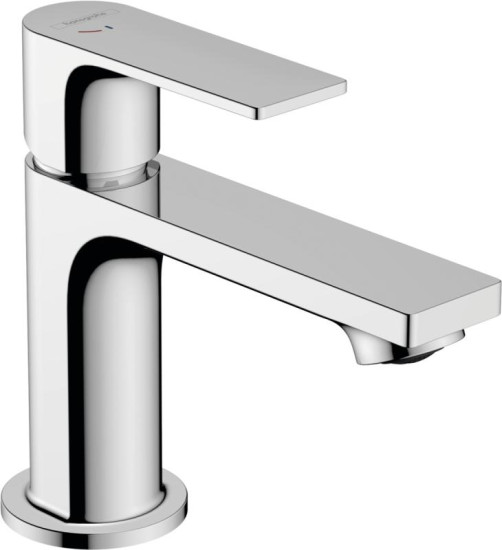 Змішувач для раковини Hansgrohe Rebris E 80 Coolstart EcoSmart+ з д/в pop-up, Chrome (72587000)