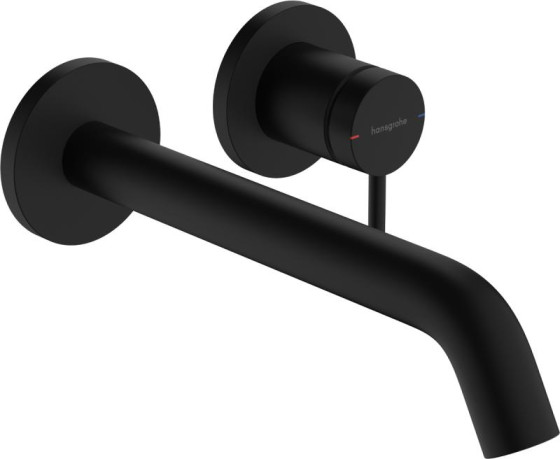 Смеситель для раковины скрытого монтажа Hansgrohe Tecturis S 225, Matt Black (73351670)