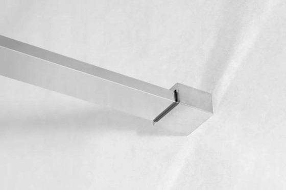 Душова перегородка Imprese WALK-IN з профілем та тримачем, 100x200 скло прозоре s09110001TR