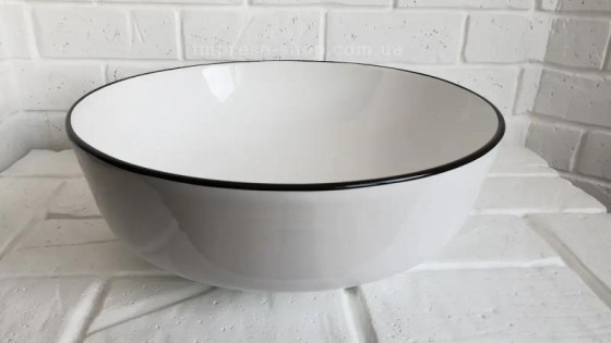 Раковина Imprese Black Edge i11094 41,5*41,5*13,5