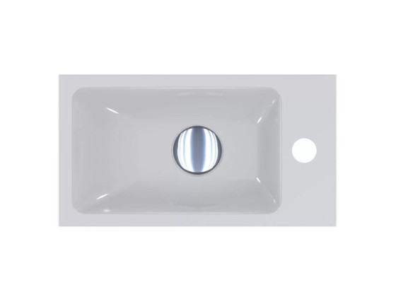 Раковина Fancy Marble (Буль-Буль) Izolda 400
