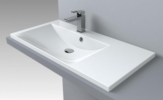 Раковина Fancy Marble (Буль-Буль) Edison 900L