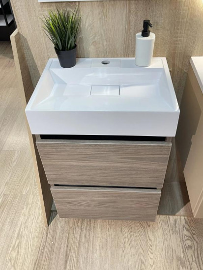Тумба с раковиной Fancy Marble (Буль-Буль) Palma 500-2 орех Барселона