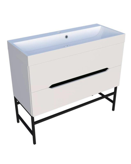 Тумба з раковиною Fancy Marble (Буль-Буль) Stella 1000