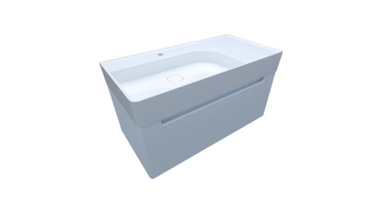 Тумба с раковиной Fancy Marble (Буль-Буль) Edge-1