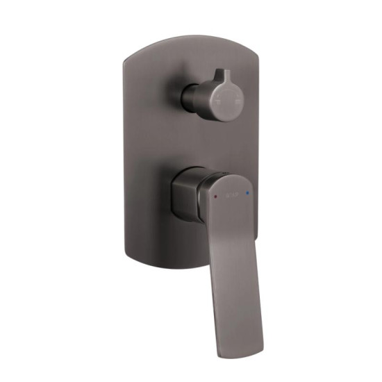 Душова система прихованого монтажу Qtap Slavonice QTSLA113GMB45899 Gunmetal Black PVD