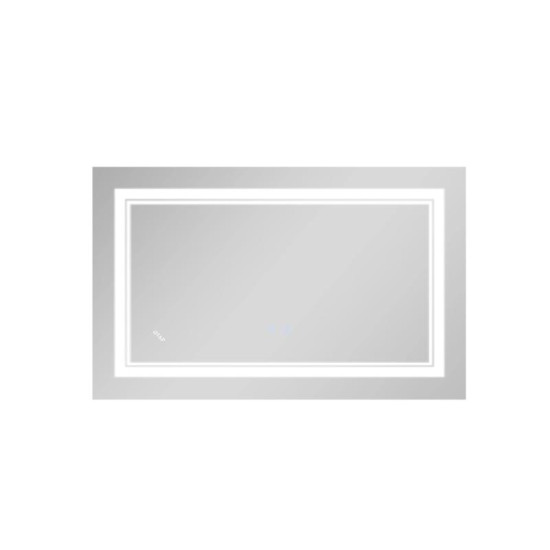 Дзеркало Qtap Cardinal 1000х700 з LED-підсвічуванням Touch, з антизапітнінням, з димером QT0478C10070