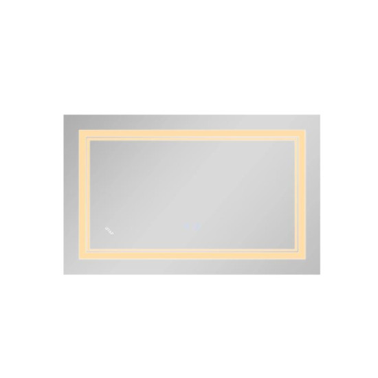 Дзеркало Qtap Cardinal 1000х700 з LED-підсвічуванням Touch, з антизапітнінням, з димером QT0478C10070