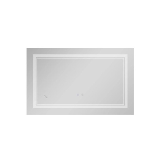 Дзеркало Qtap Cardinal 1000х700 з LED-підсвічуванням Touch, з антизапітнінням, з димером QT0478C10070
