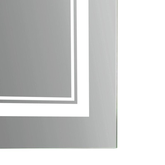 Дзеркало Qtap Cardinal 1000х700 з LED-підсвічуванням Touch, з антизапітнінням, з димером QT0478C10070