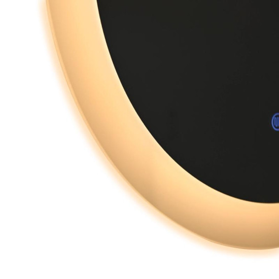 Зеркало Qtap Taurus R800 с LED-подсветкой Touch, с антизапотеванием, с диммером QT2478R807