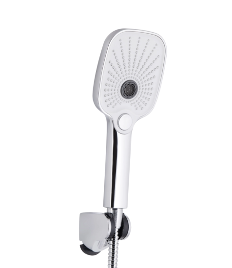 Змішувач для ванни Qtap Gemini QTGEM259CRW45683 Chrome/White