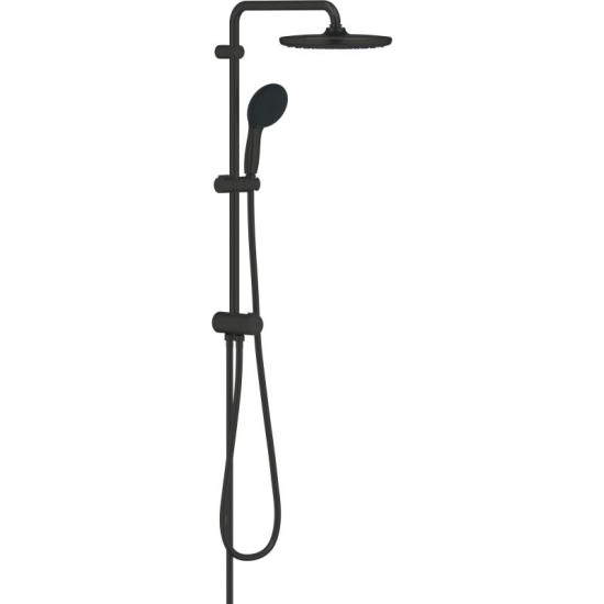 Душова система Grohe QuickFix Precision Start Vitalio Black shower bundle UA303908T2