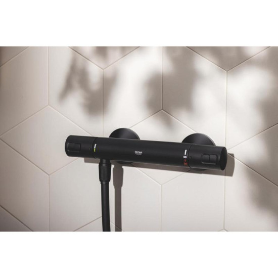 Душова система Grohe QuickFix Precision Start Vitalio Black shower bundle UA303908T2