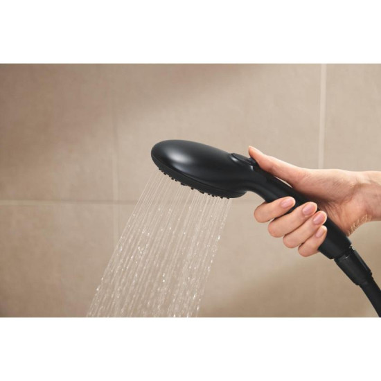 Душова система Grohe QuickFix Precision Start Vitalio Black shower bundle UA303908T2