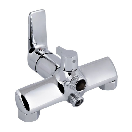 Змішувач для ванни Qtap Leo New QTLEO2601CRM45562 Chrome