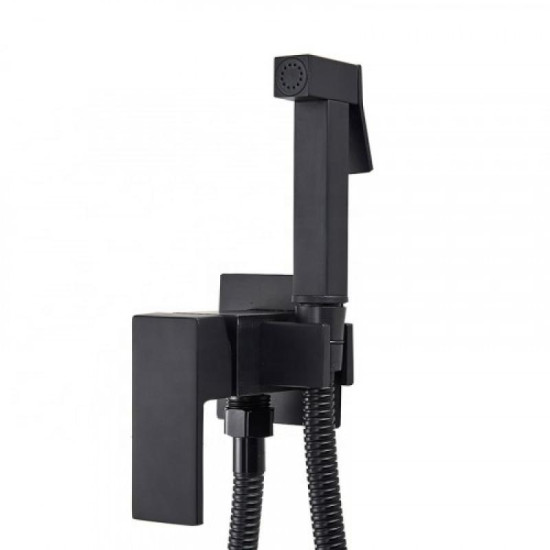 Гігієнічний душ із змішувачем Mixxus Premium Mark 002 (Black) (MI5982)
