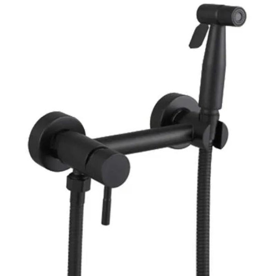 Гигиенический душ со смесителем Zerix SUS-222 Black (ZX5560)